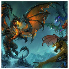 Load image into Gallery viewer, Dragon War - Full Drill Diamond Painting - 40x40cm
