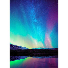 Load image into Gallery viewer, Fantasy Aurora - Full Drill Diamond Painting - 35x50cm
