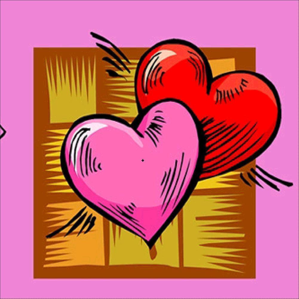 Love Heart - Full Drill Diamond Painting