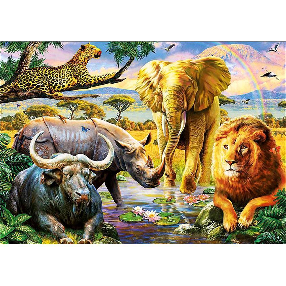 Elephant - Full Drill Diamond Painting