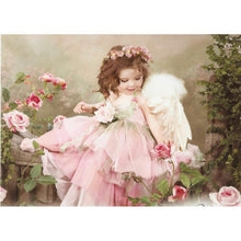 Load image into Gallery viewer, Girl Angel - Full Drill Diamond Painting
