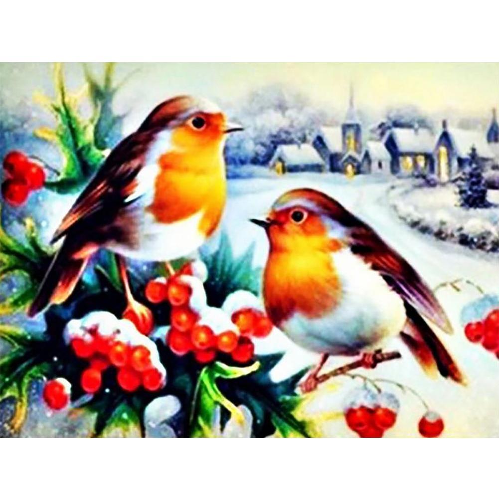 Cute Birds - Full Drill Diamond Painting