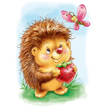 Load image into Gallery viewer, Hedgehog - Full Drill Diamond Painting
