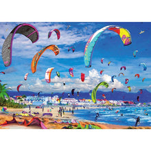 Load image into Gallery viewer, Sea Parachute Jumping - Full Drill Diamond Painting

