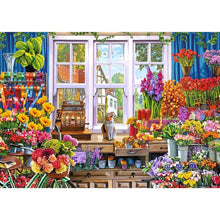 Load image into Gallery viewer, Flower Shop - Full Drill Diamond Painting
