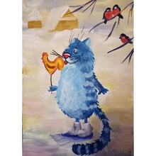 Load image into Gallery viewer, Cat - Full Drill Diamond Painting
