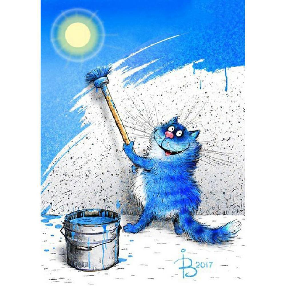 Cat - Full Drill Diamond Painting