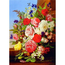 Load image into Gallery viewer, Floral - Full Drill Diamond Painting
