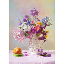 Load image into Gallery viewer, Flowers - Full Drill Diamond Painting

