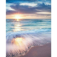 Load image into Gallery viewer, Sunrise Beach  - Full Drill Diamond Painting
