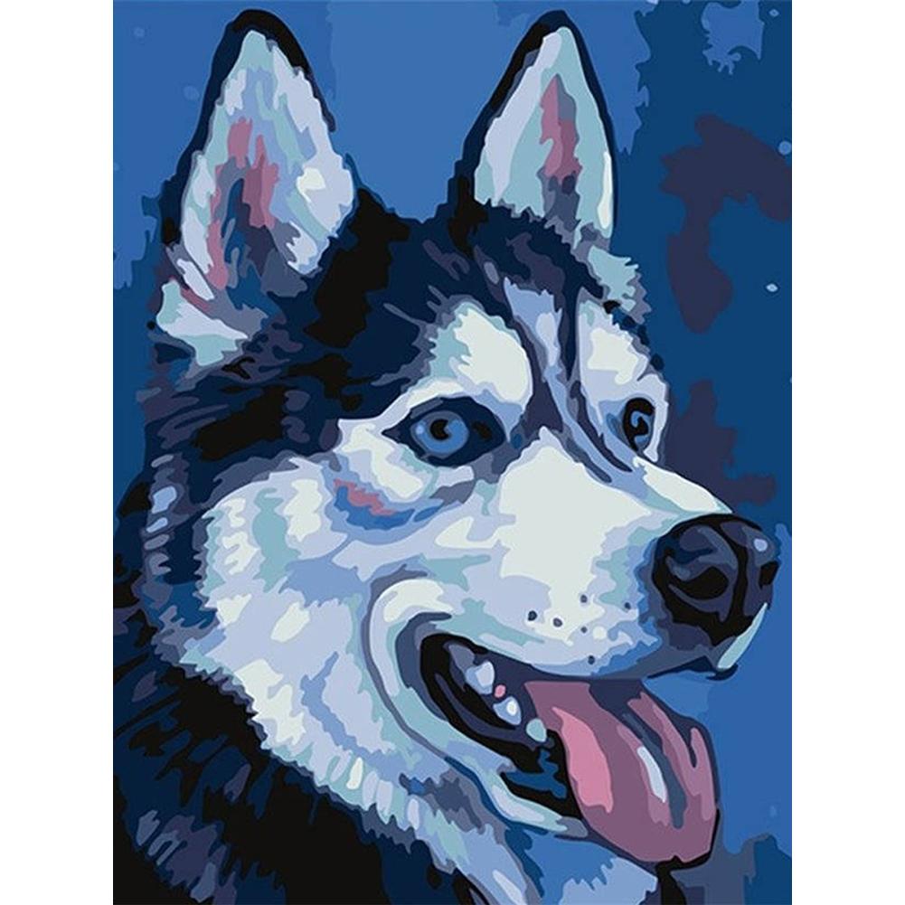 Looking Dog - Full Drill Diamond Painting