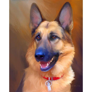 Loyal Dog - Full Drill Diamond Painting