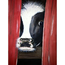 Load image into Gallery viewer, Peek Cow - Full Drill Diamond Painting
