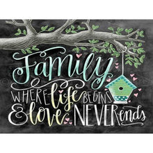 Load image into Gallery viewer, Letter Family - Full Drill Diamond Painting
