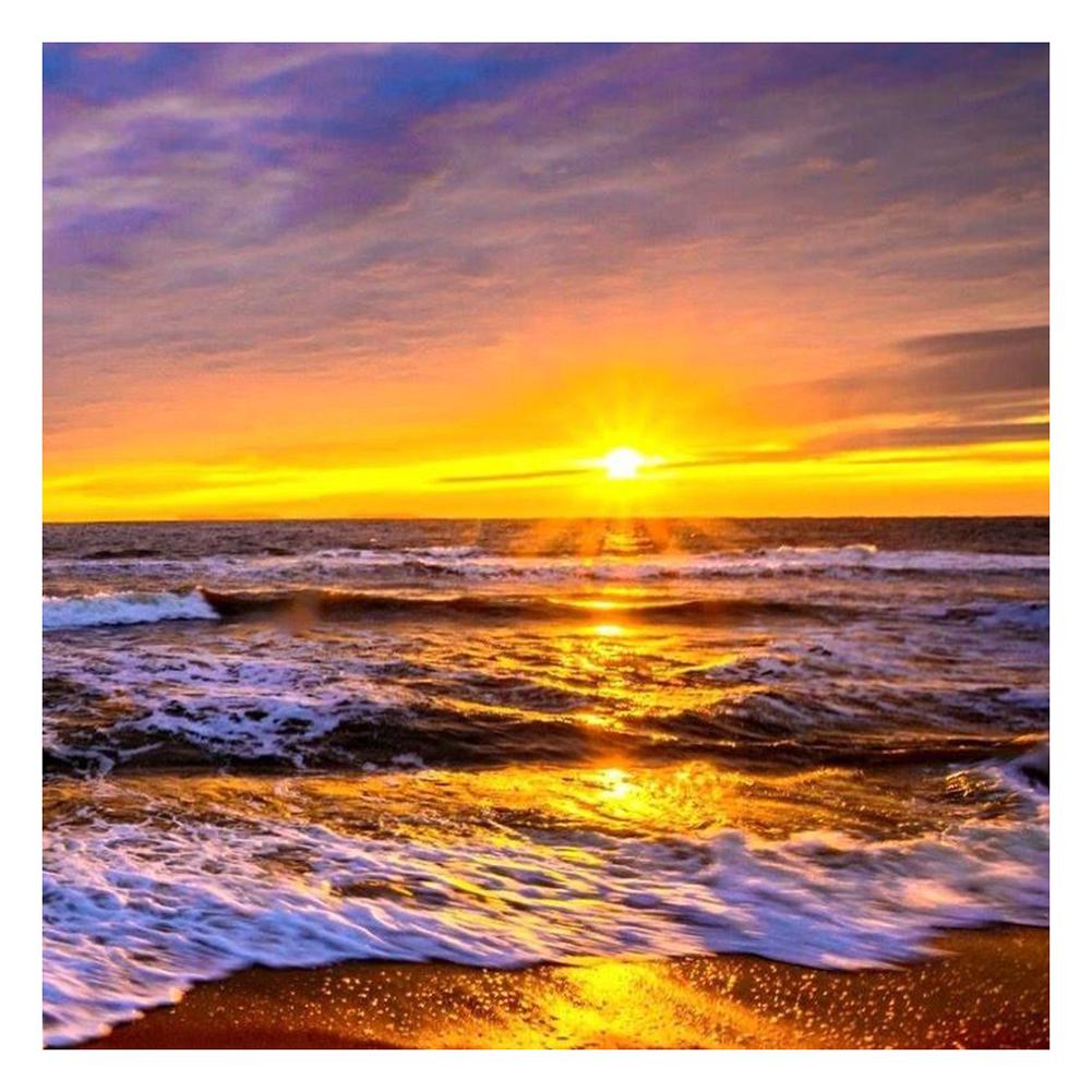 Sunset Seaside - Full Drill Diamond Painting
