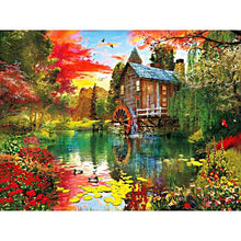 Load image into Gallery viewer, Quiet Lake - Full Drill Diamond Painting
