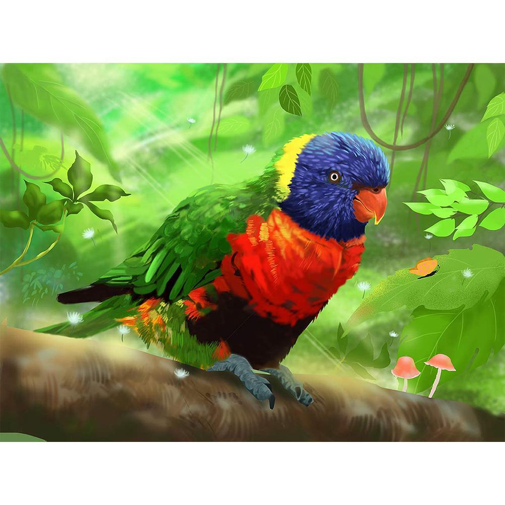 Standing Bird - Full Drill Diamond Painting