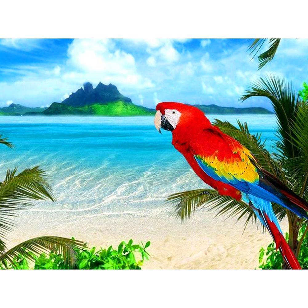 Standing Bird - Full Drill Diamond Painting