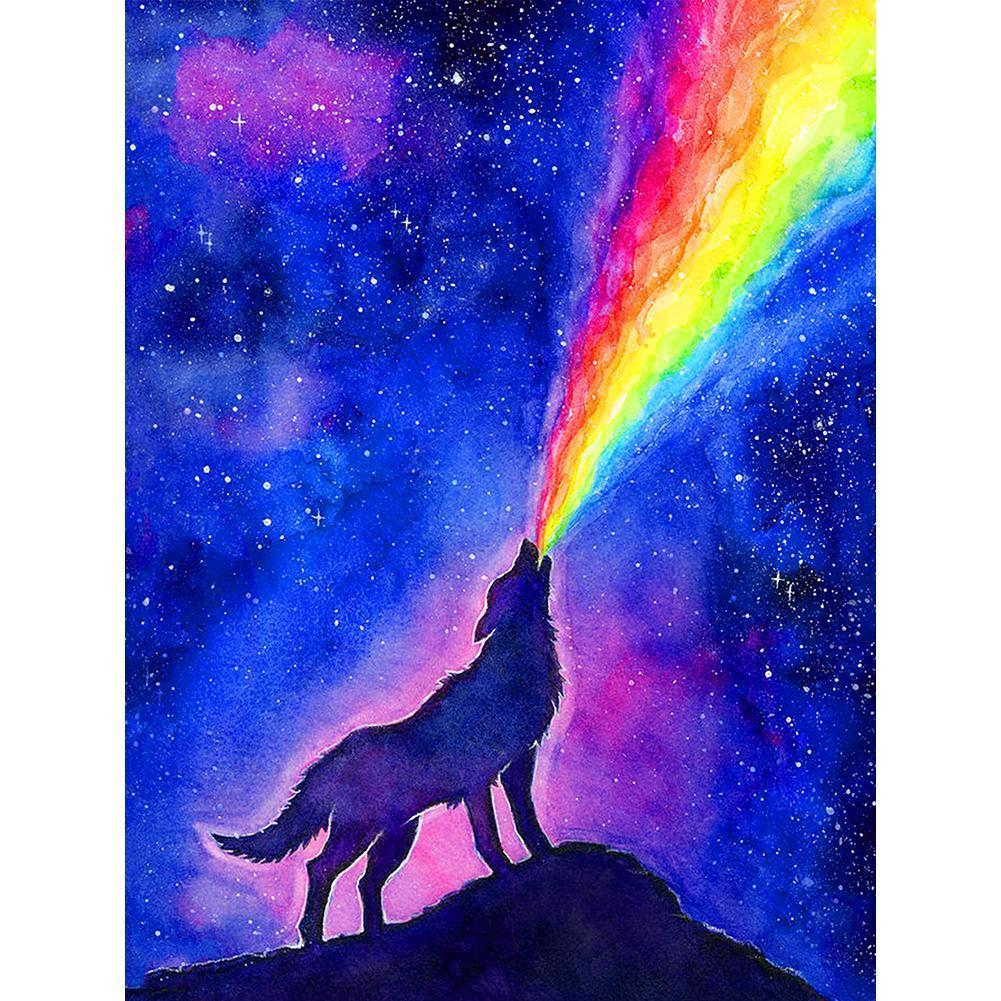 Novelty Wolf - Full Drill Diamond Painting