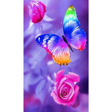 Load image into Gallery viewer, Butterfly - Full Drill Diamond Painting - 30x48cm
