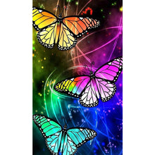 Load image into Gallery viewer, Butterfly - Full Drill Diamond Painting - 30x48cm
