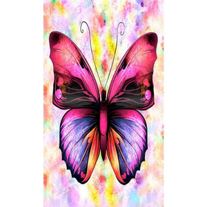 Butterfly - Full Drill Diamond Painting - 30x48cm