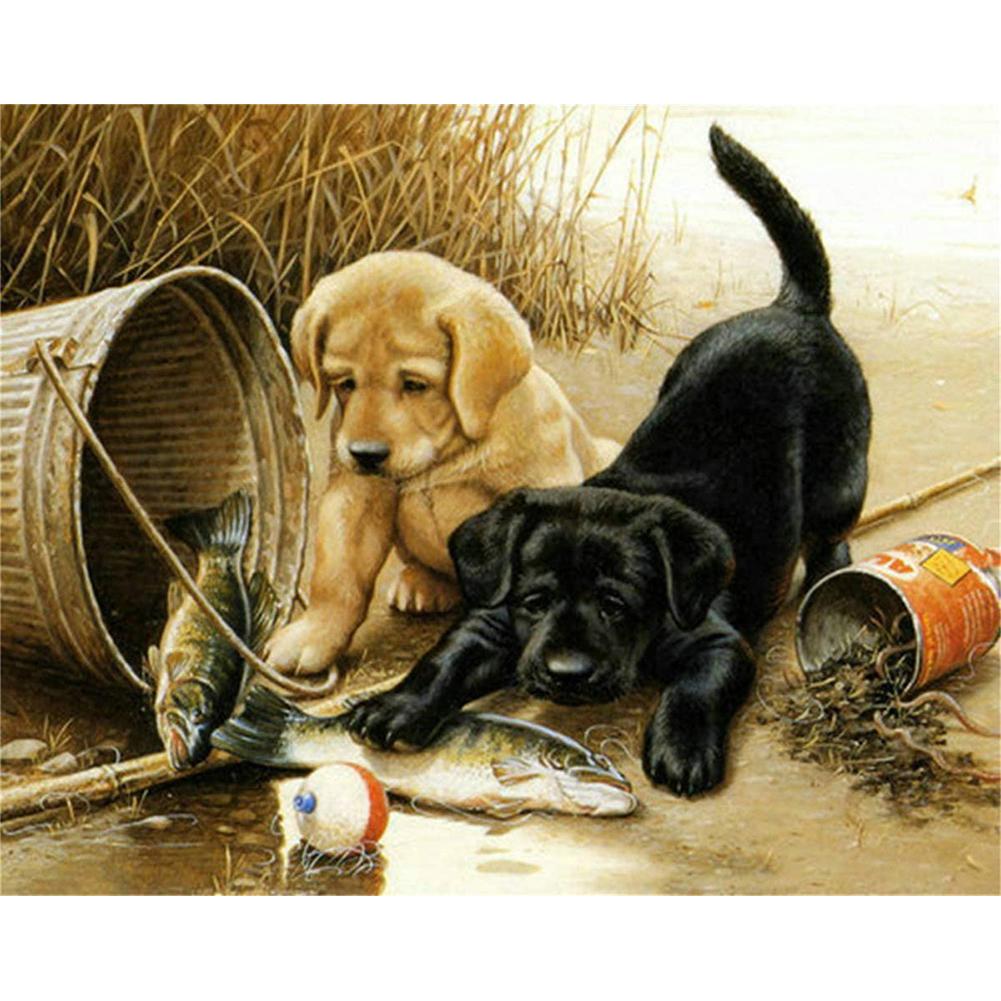 Dog - Full Drill Diamond Painting