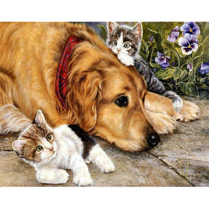 Dog - Full Drill Diamond Painting