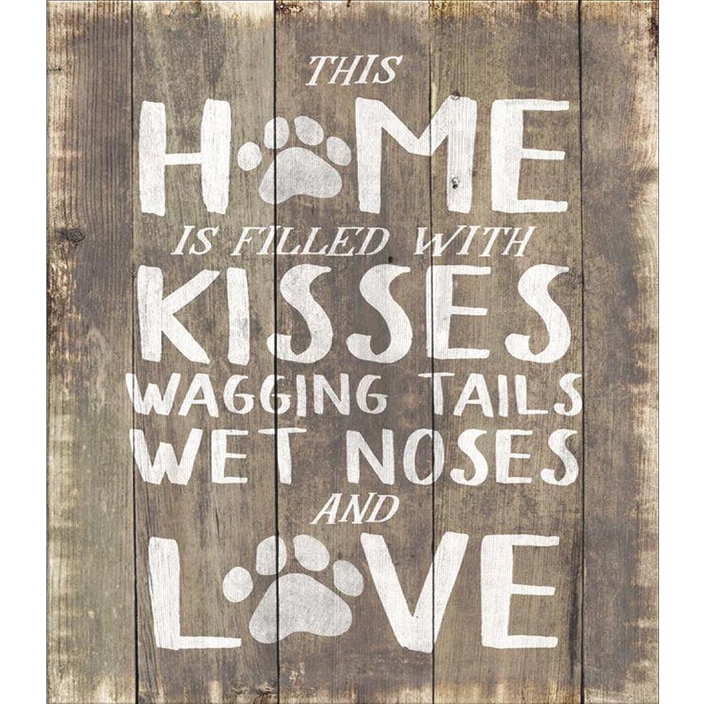 Home and Love - Full Drill Diamond Painting