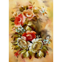 Load image into Gallery viewer, Retro Flowers - Full Drill Diamond Painting
