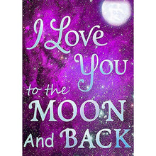 Load image into Gallery viewer, Purple Love - Full Drill Diamond Painting
