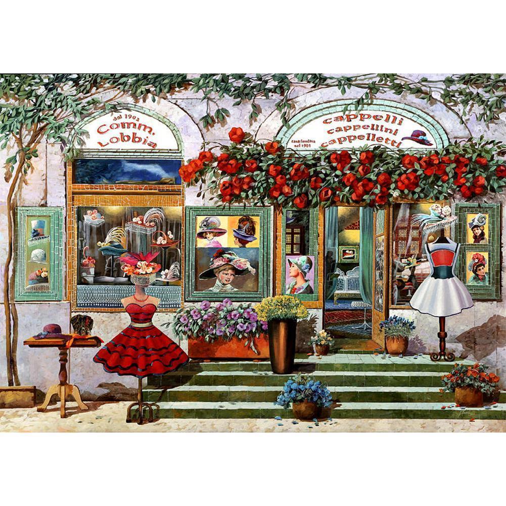 Shop Windows - Full Drill Diamond Painting