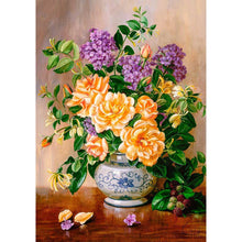 Load image into Gallery viewer, Flower Vases - Full Drill Diamond Painting

