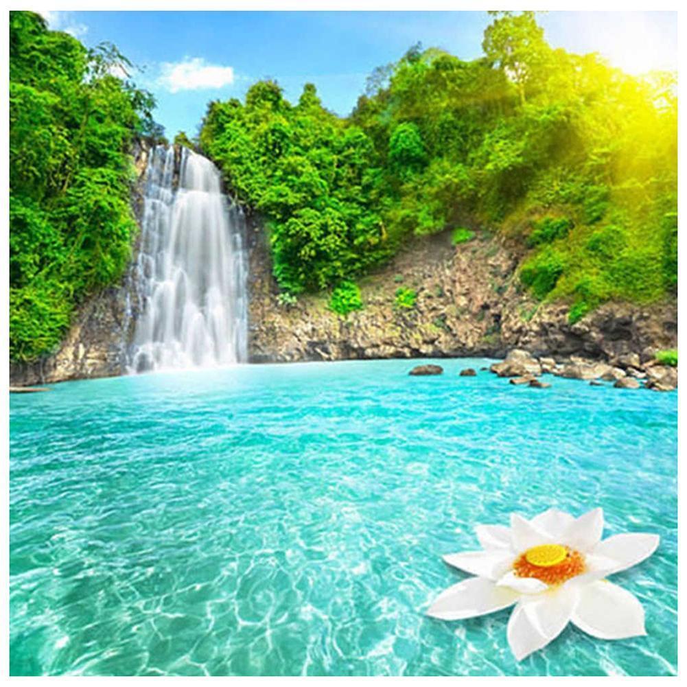 WaterfallsScenery - Full Drill Diamond Painting