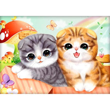 Load image into Gallery viewer, Cats - Full Drill Diamond Painting
