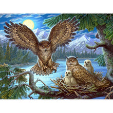 Load image into Gallery viewer, Bird Family - Full Drill Diamond Painting
