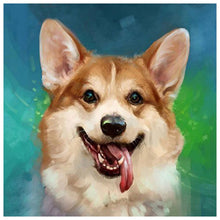 Load image into Gallery viewer, Round DogBeaded - Full Drill Diamond Painting
