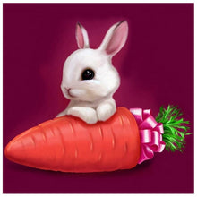 Load image into Gallery viewer, Rabbit Carrot - Full Drill Diamond Painting
