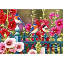 Load image into Gallery viewer, Full Birds Flower - Full Drill Diamond Painting
