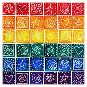 Color Geometric - Full Drill Diamond Painting