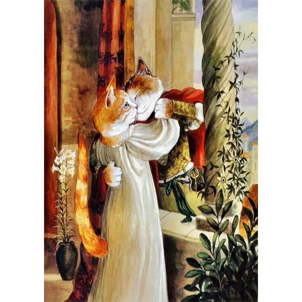 Cat - Full Drill Diamond Painting