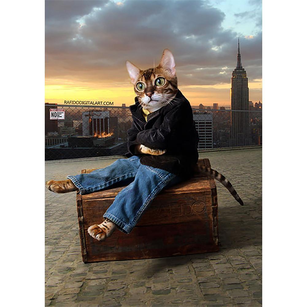 Cat - Full Drill Diamond Painting