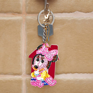 5pcs Disney DIY Keychain