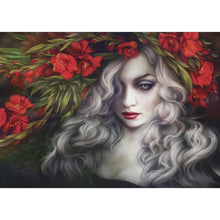 Load image into Gallery viewer, Flower Cool Beauty - Full Drill Diamond Painting
