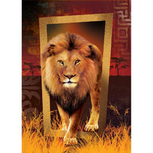 Load image into Gallery viewer, Fierce Lion - Full Drill Diamond Painting

