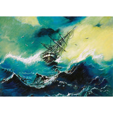 Load image into Gallery viewer, Sailing Ship - Full Drill Diamond Painting
