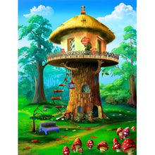 Load image into Gallery viewer, Tree Cottage - Full Drill Diamond Painting
