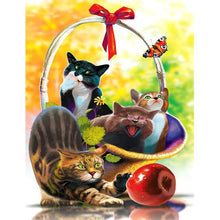 Load image into Gallery viewer, Cat - Full Drill Diamond Painting
