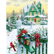 Load image into Gallery viewer, Snow House - Full Drill Diamond Painting
