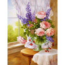 Load image into Gallery viewer, Full FlowerPicture - Full Drill Diamond Painting

